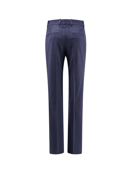 OFF-WHITE Slim Fit Virgin Wool Trousers