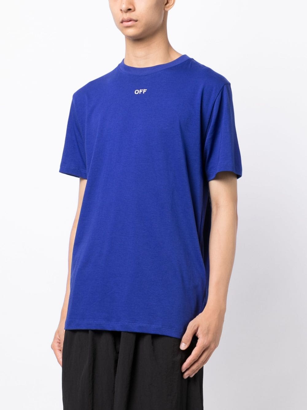 OFF-WHITE Men's FW23 Cotton T-Shirt in Neutral Color