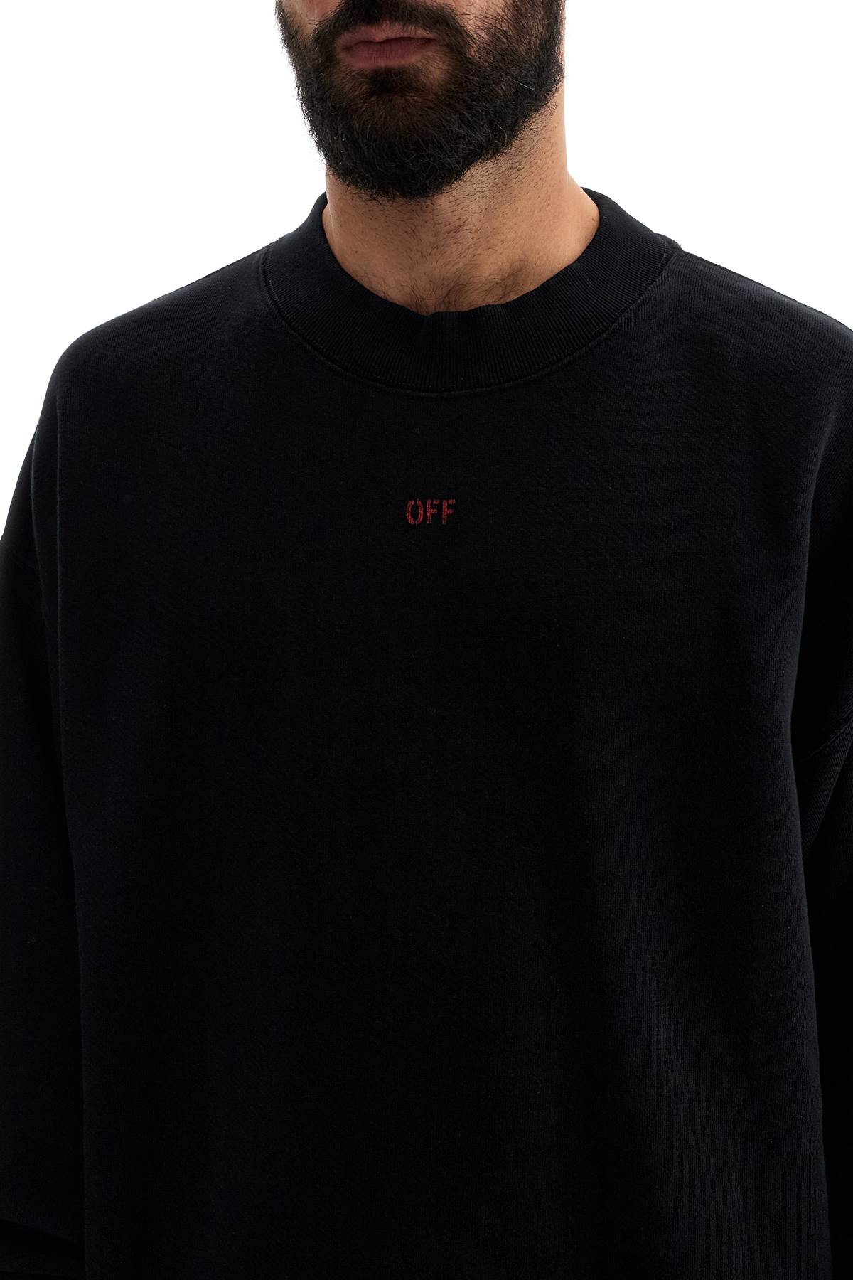 OFF-WHITE Oversized Crewneck Sweatshirt