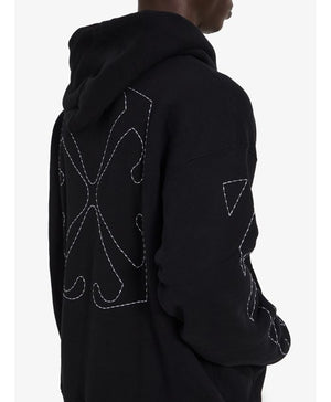 OFF-WHITE Arrow Stitched Skate Hoodie