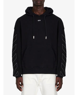 OFF-WHITE Arrow Stitched Skate Hoodie