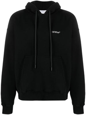 OFF-WHITE Classic Logo Cotton Hoodie for Men