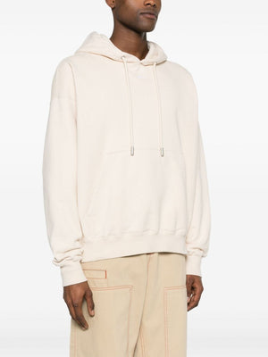 OFF-WHITE Angorwhite Arrow Emb Skate Hoodie for Men - SS24 Collection