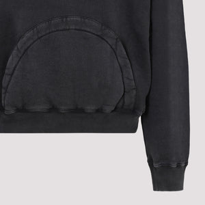 OFF-WHITE Men's Black Cotton Sweatshirt for FW2023