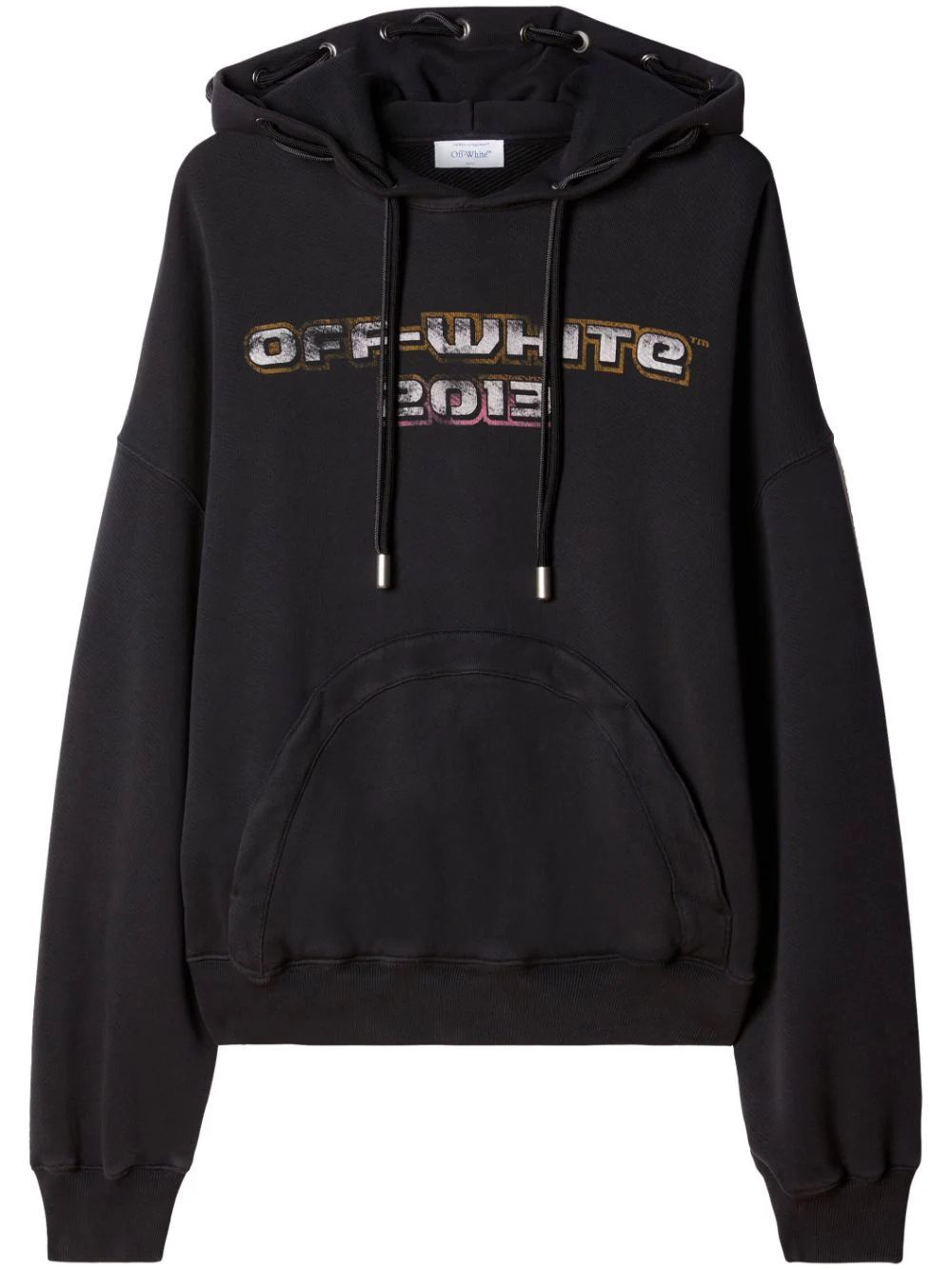 OFF-WHITE Men's Black Cotton Sweatshirt for FW2023