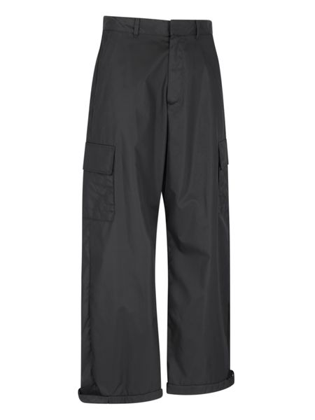 OFF-WHITE Men's 23FW Black Cargo Shorts