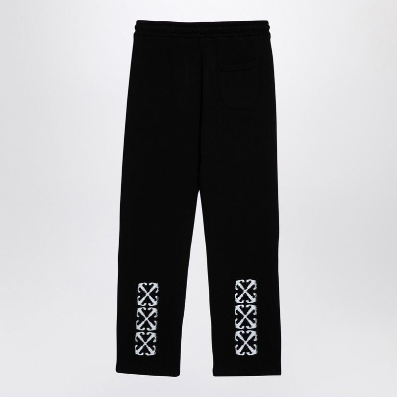 OFF-WHITE Urban Black Cotton Joggers