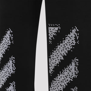 OFF-WHITE Pixel Diagonal Stripe Sweatpants