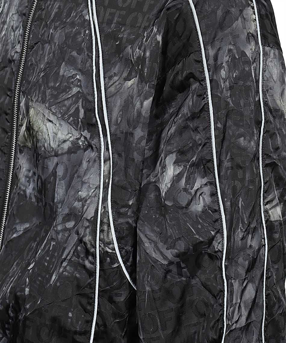 OFF-WHITE Men's Sierra Biker Windbreaker for Fall/Winter