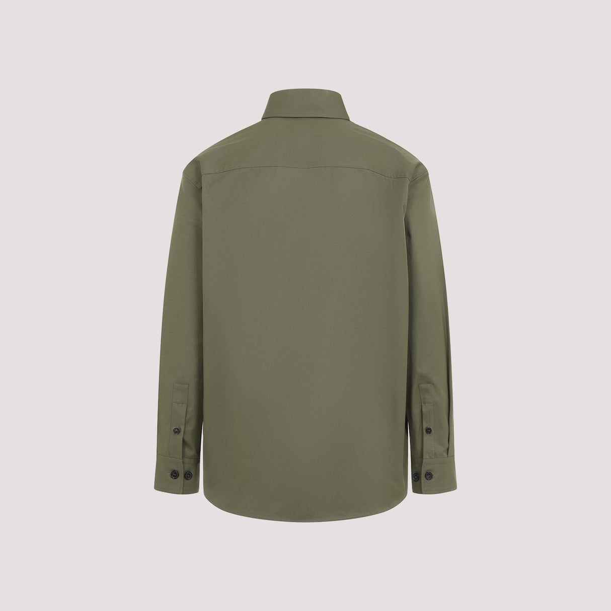 OFF-WHITE Contemporary Military-Style Shirt