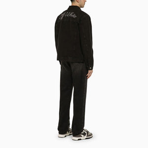 OFF-WHITE Men's Black Denim Jacket for SS24