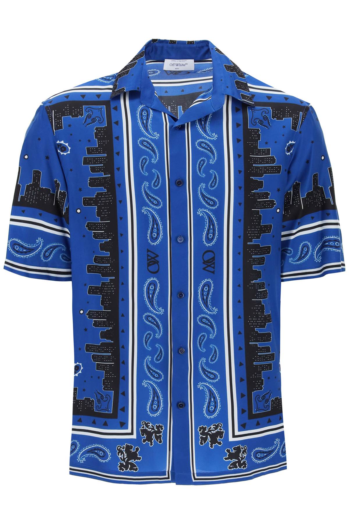 Blue Bandana Men's Shirt from OFF-WHITE