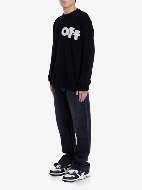 OFF-WHITE Shared Vision Crewneck Sweater