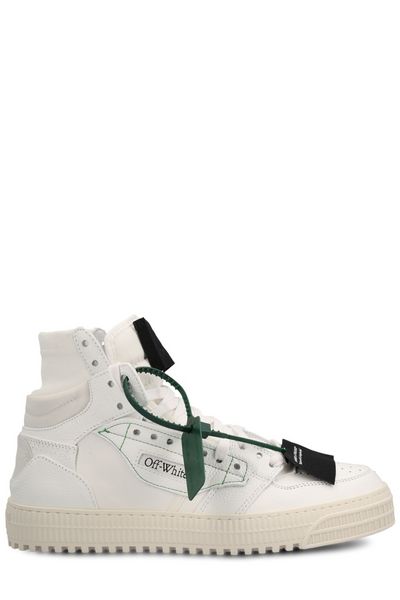 OFF-WHITE Off-Court High-Top Sneakers for Men in White