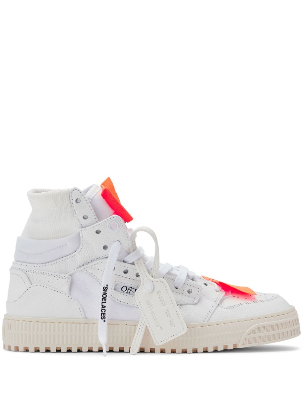 OFF-WHITE Elevated Leather Sneakers for Men