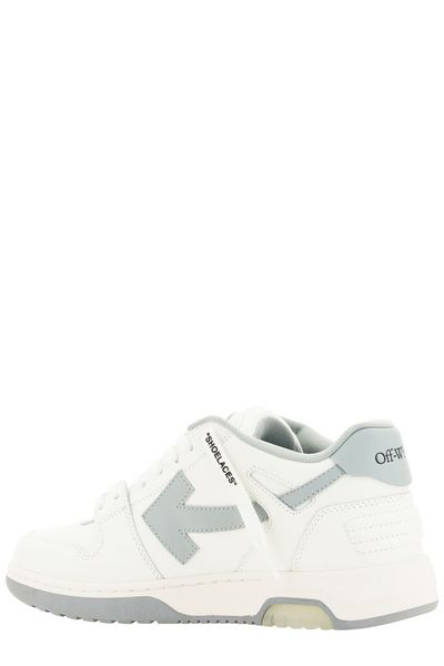 OFF-WHITE Out of Office White & Grey Sneakers