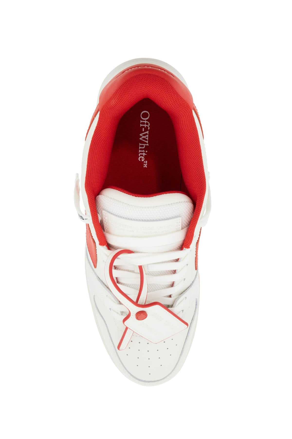 OFF-WHITE Low Top Sneakers with Distinctive Zip Tie Logo