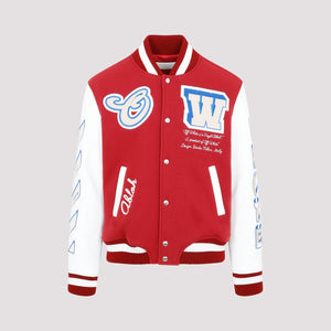 Men's Red Varsity Jacket