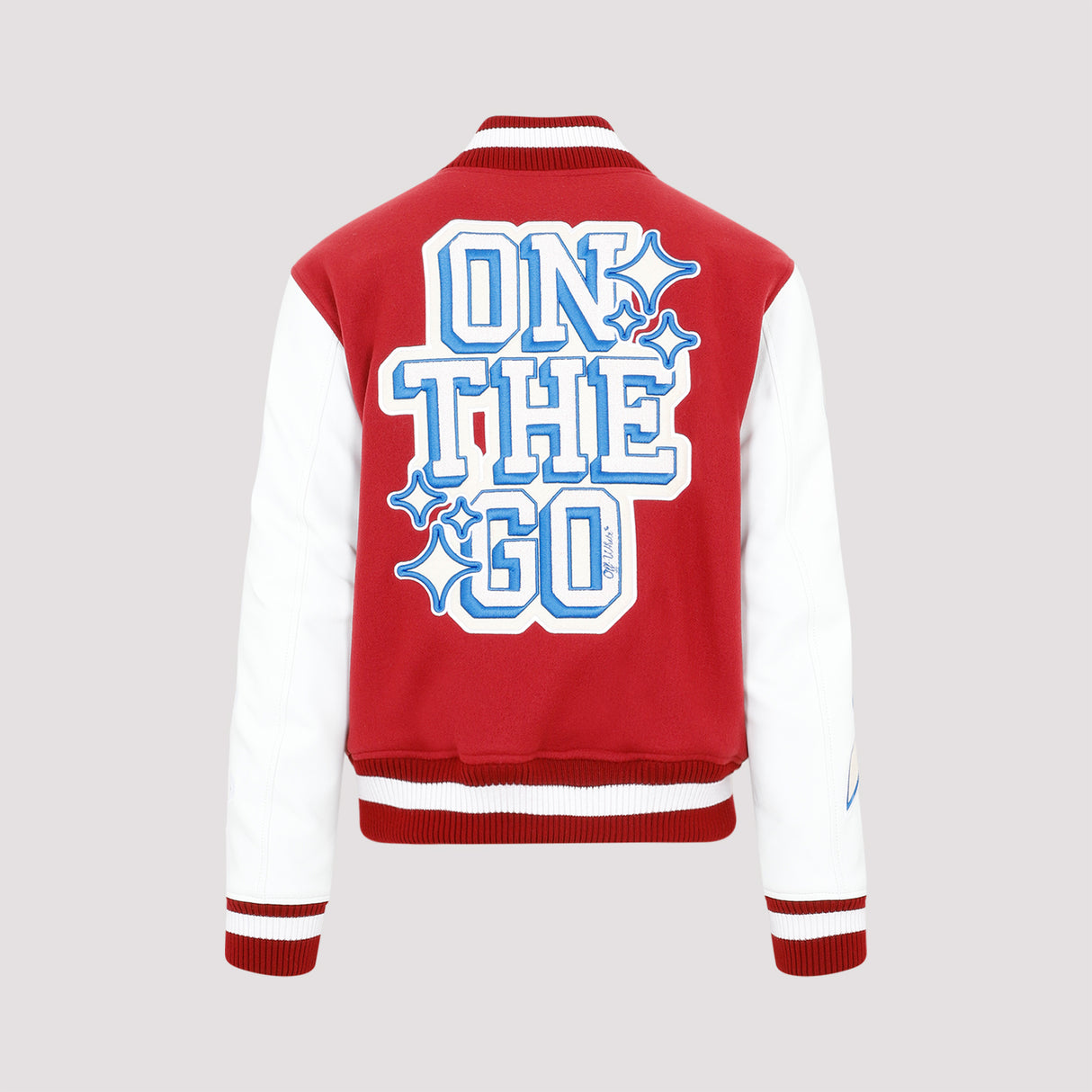 Men's Red Varsity Jacket