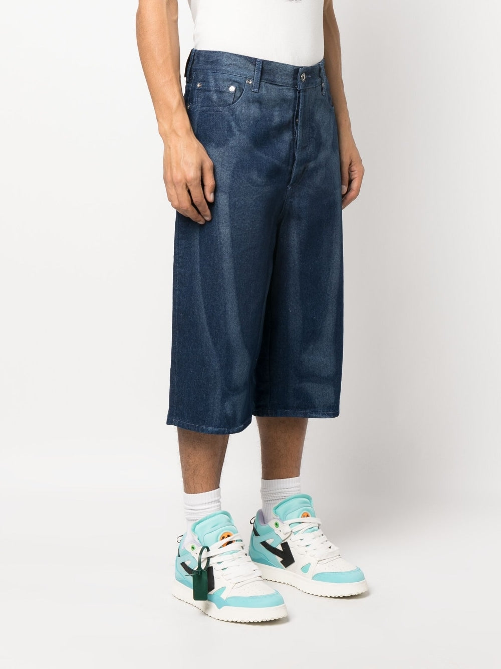 OFF-WHITE Body Scan Mini Bermuda Shorts