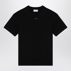 OFF-WHITE Chic Black Mini T-Shirt with Bold Logo