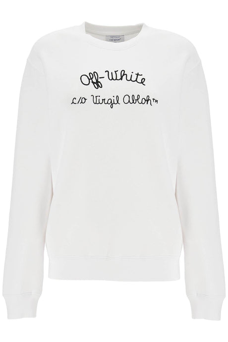 OFF-WHITE Oversized Crewneck Sweatshirt