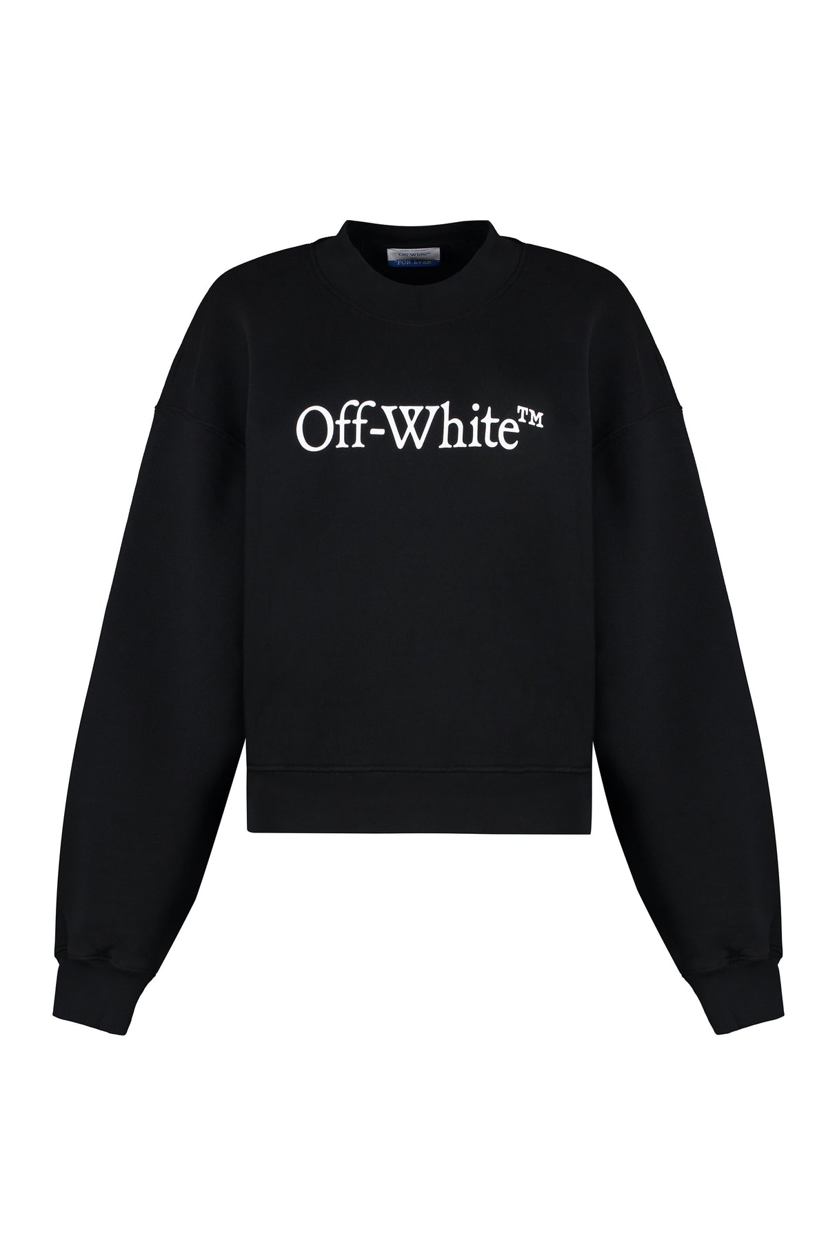 OFF-WHITE Graphic Contrast Logo Sweatshirt