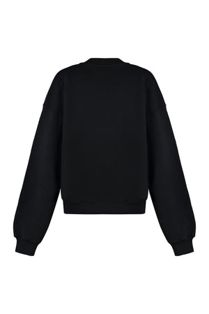 Áo Khoác Sweatshirt Một Bên Vạt Lệch Cá Tính