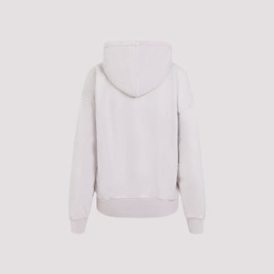 Áo Hoodie Cotton Màu Hồng Nhạt cho Nữ