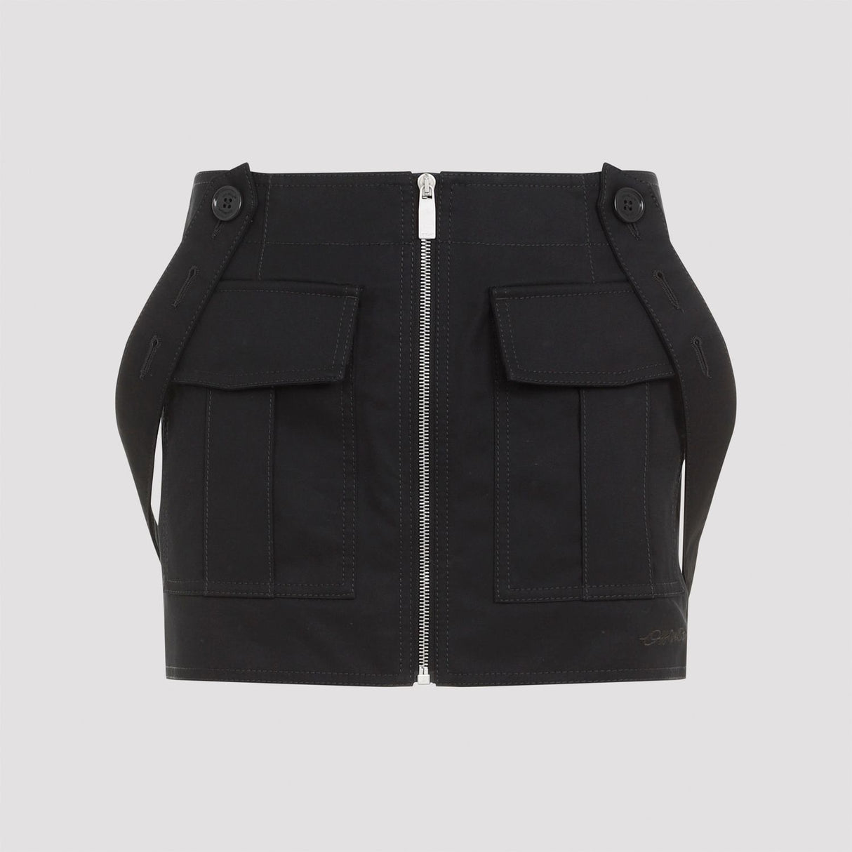 OFF-WHITE Urban Cargo Mini Skirt with Contrast Straps