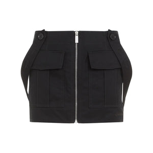 OFF-WHITE Urban Cargo Mini Skirt with Contrast Straps