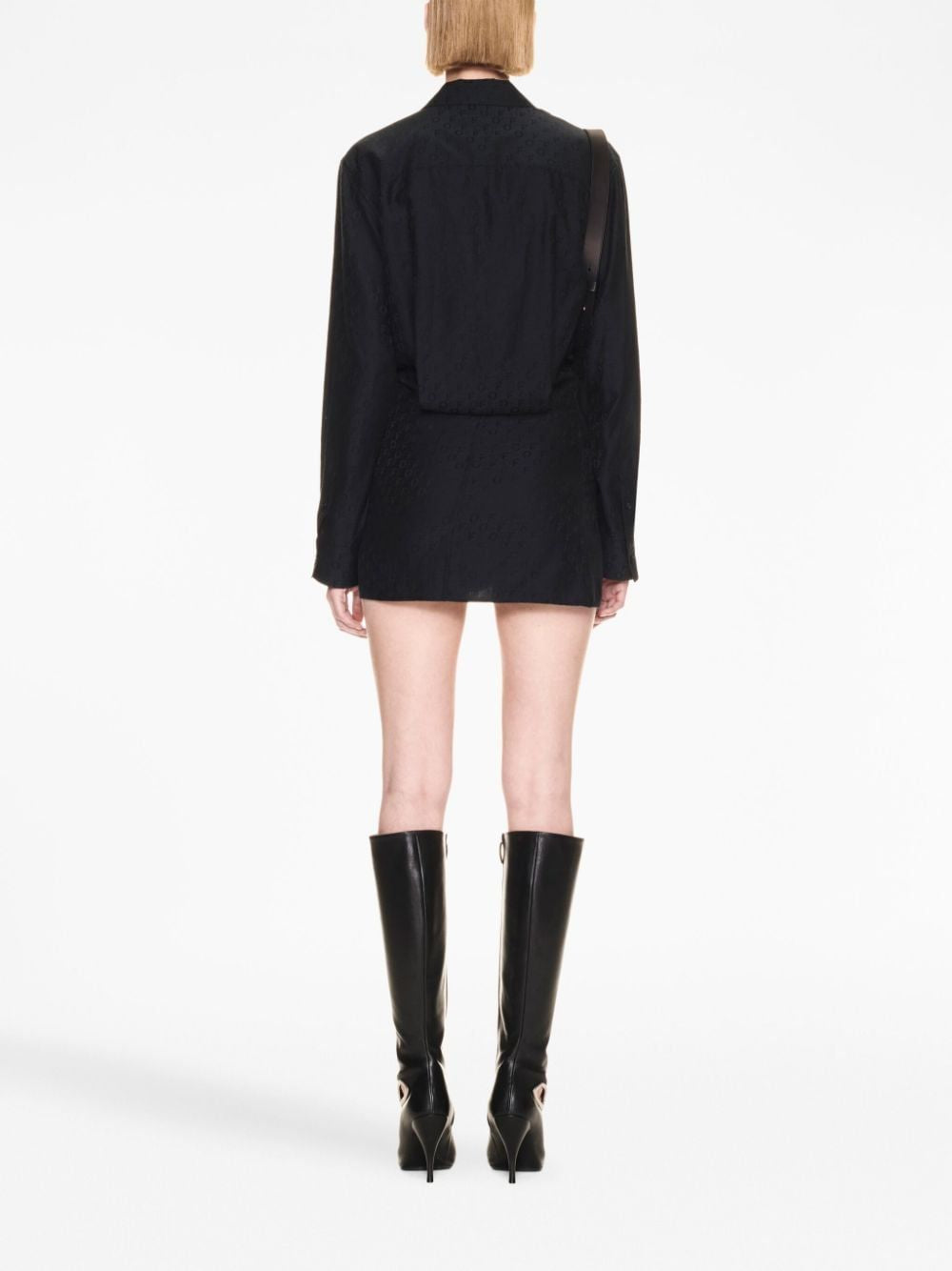 OFF-WHITE Women's Mid Skirt for 23FW Season - Black