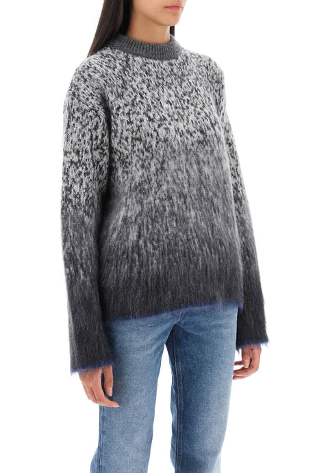 OFF-WHITE Grey 23FW Women's Knitwear Sweater