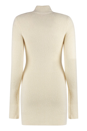 OFF-WHITE Bouclé Knit Dress for Women