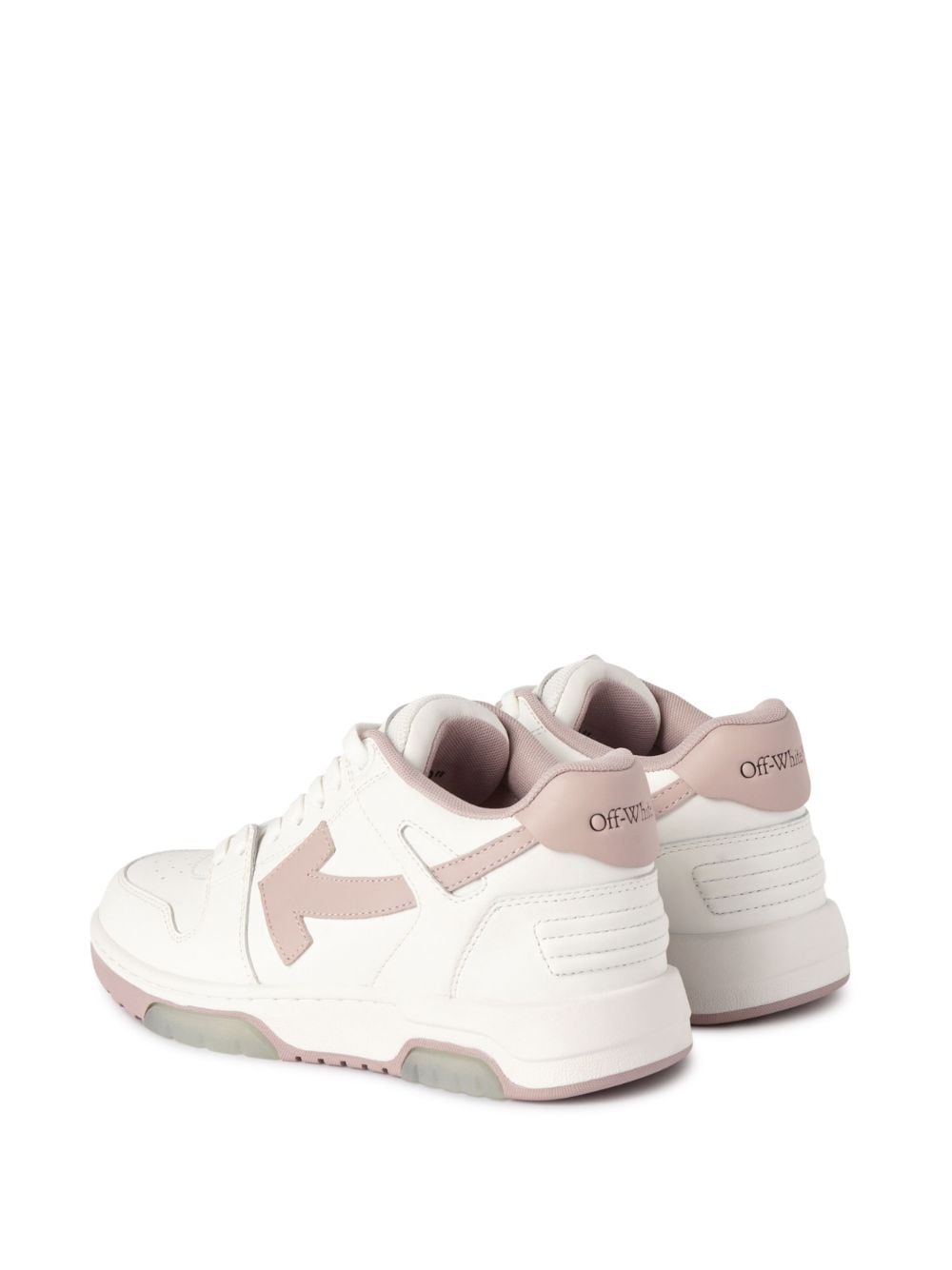 OFF-WHITE WHITE LACE-UP CANVAS Sneaker - Beige with Green Hints