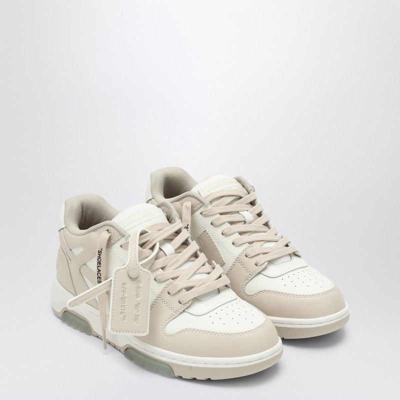 OFF-WHITE  OUT OF OFFICE WHITE/BEIGE SNEAKER