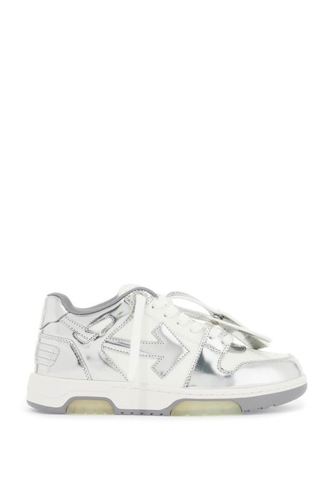 OFF-WHITE Leather Mirror Out of Office Sneaker for Women