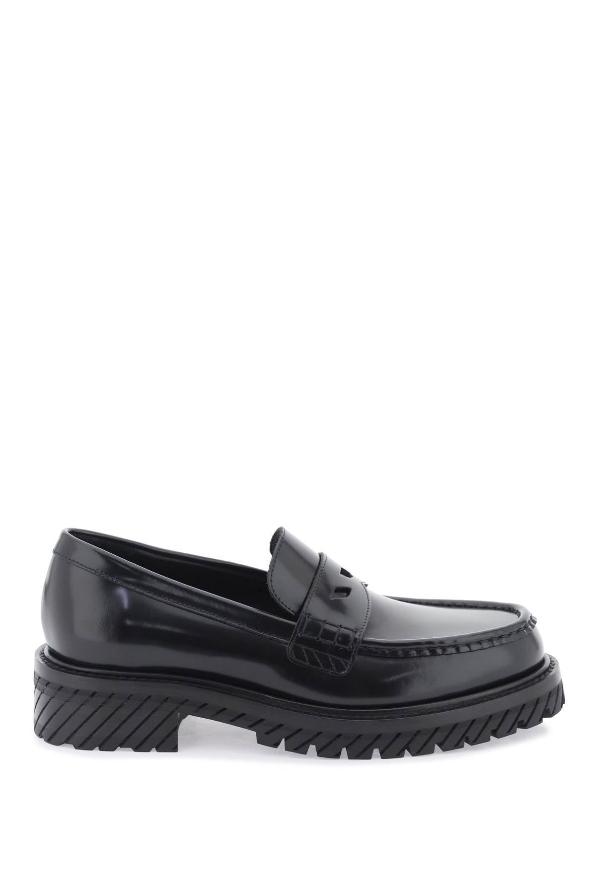 Combat Leather Loafers for Women - FW23 Collection