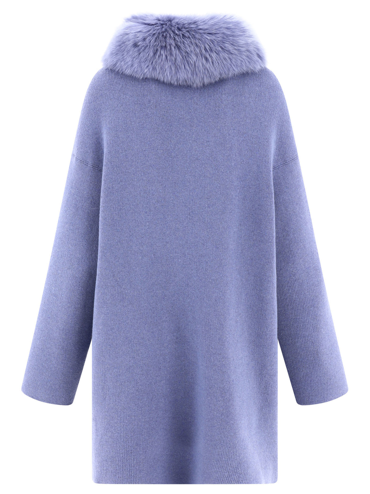 GIOVI Luxurious Wool and Cashmere Jacket in Light Blue for Women