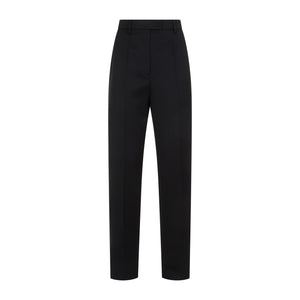 Black Wool Trousers for Women (SS24)