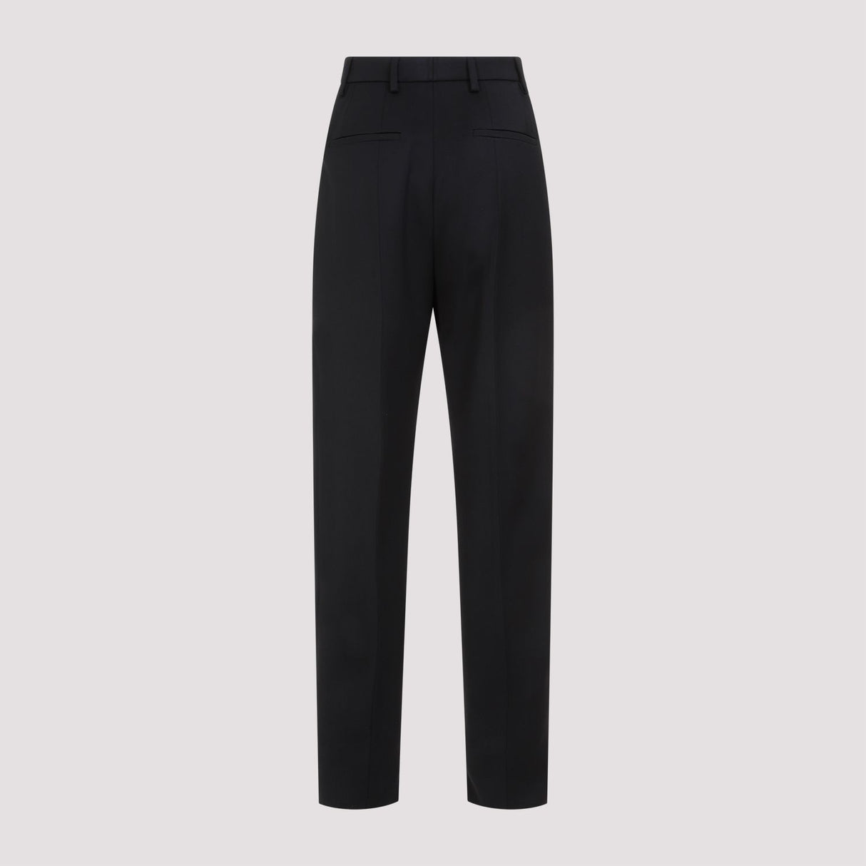 Black Wool Trousers for Women (SS24)