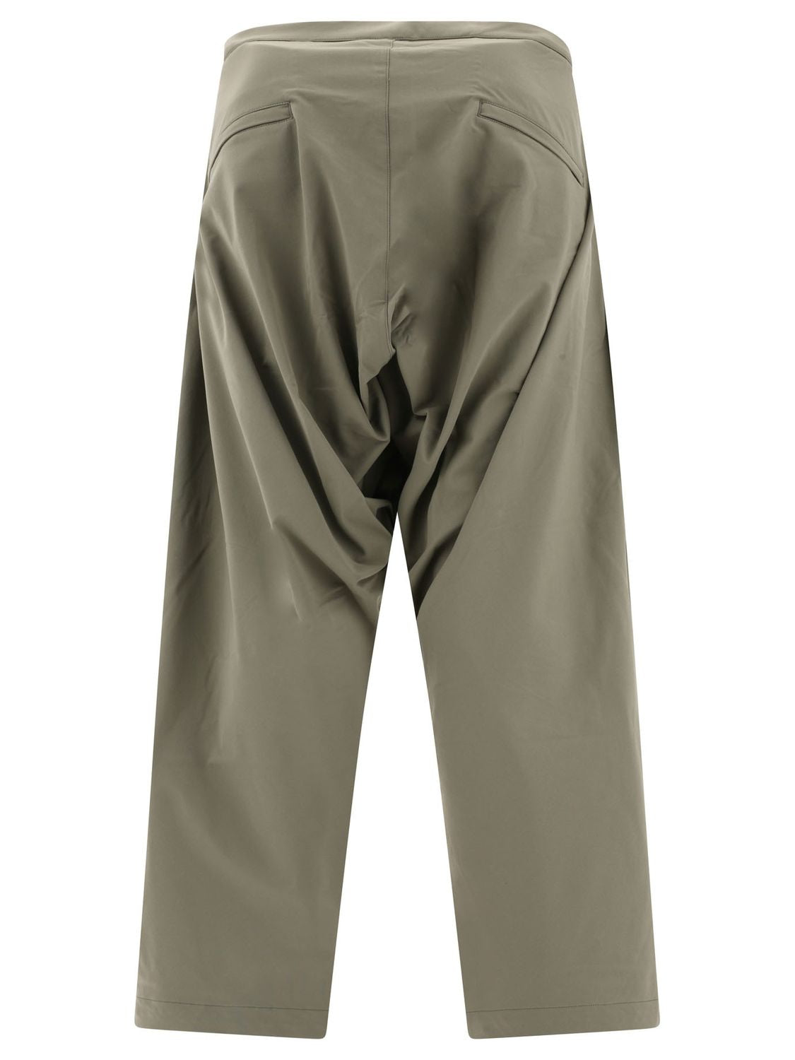 ACRONYM Mens Relaxed Fit Green Trousers for FW24