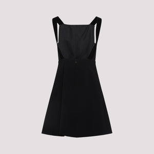 PRADA BOW CRYSTAL MINI DRESS