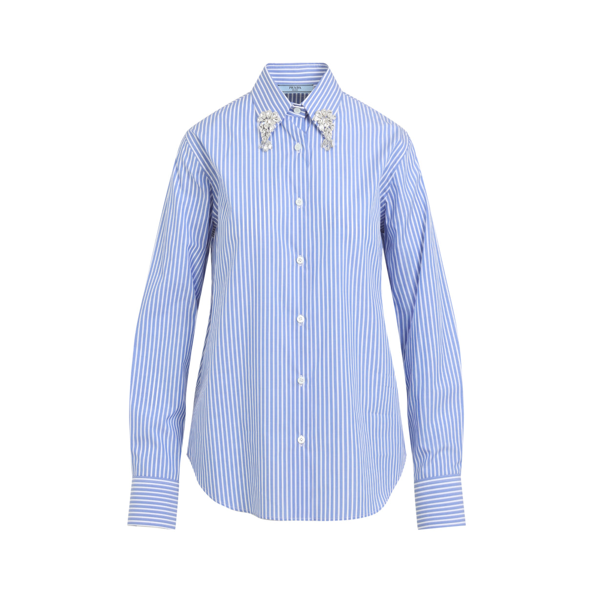 PRADA Striped Cotton Shirt for Women