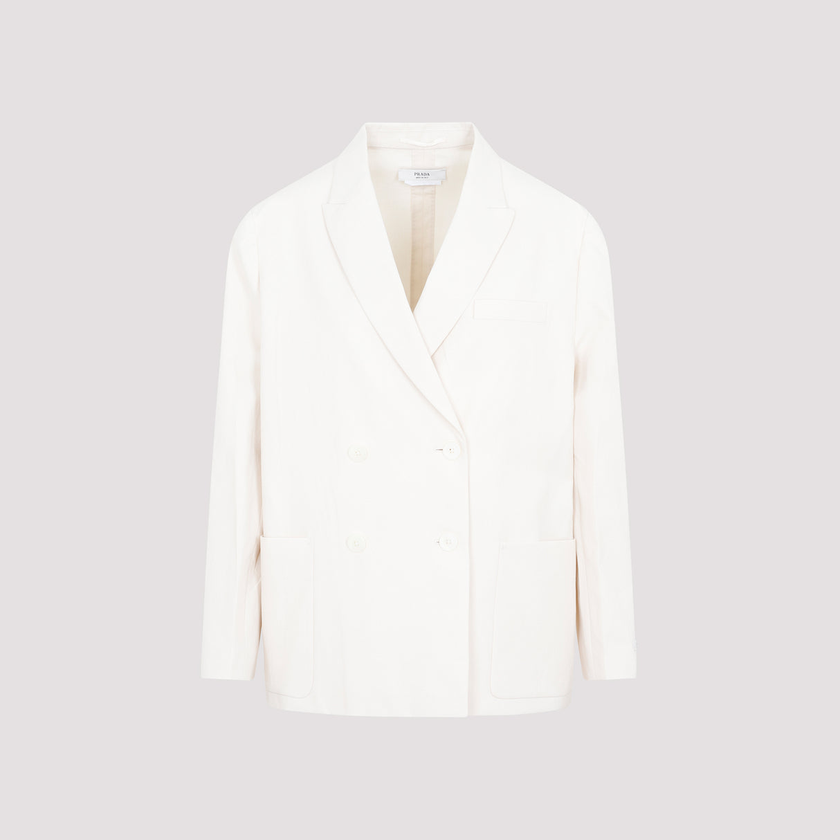 PRADA SS23 Women's Nude Cotton Jacket