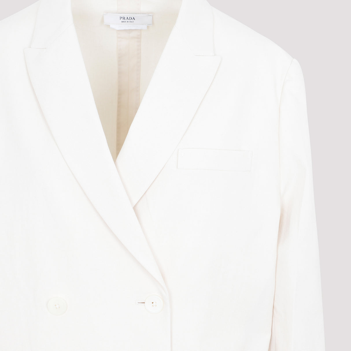 PRADA SS23 Women's Nude Cotton Jacket