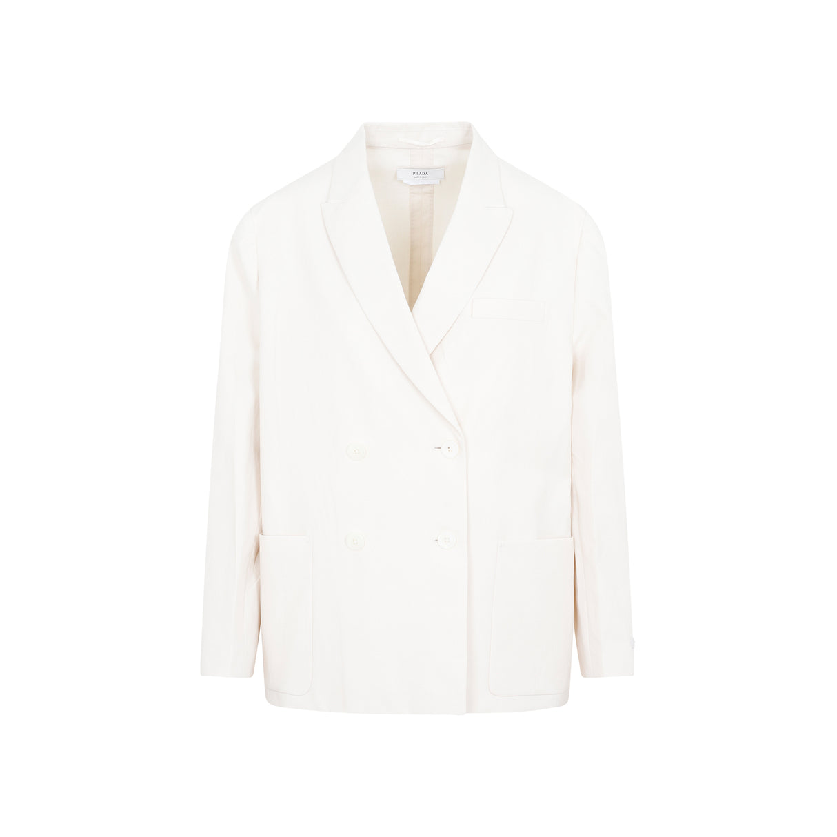 PRADA SS23 Women's Nude Cotton Jacket