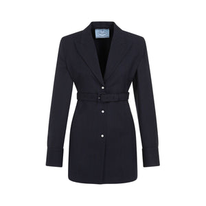 Blue Wool Jacket for Women | شمينتة صوف زرقاء للسيدات