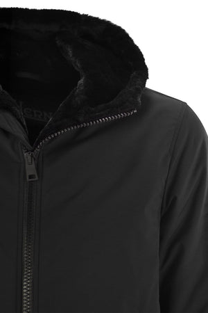 HERNO Sleek Hooded Water-Resistant Parka