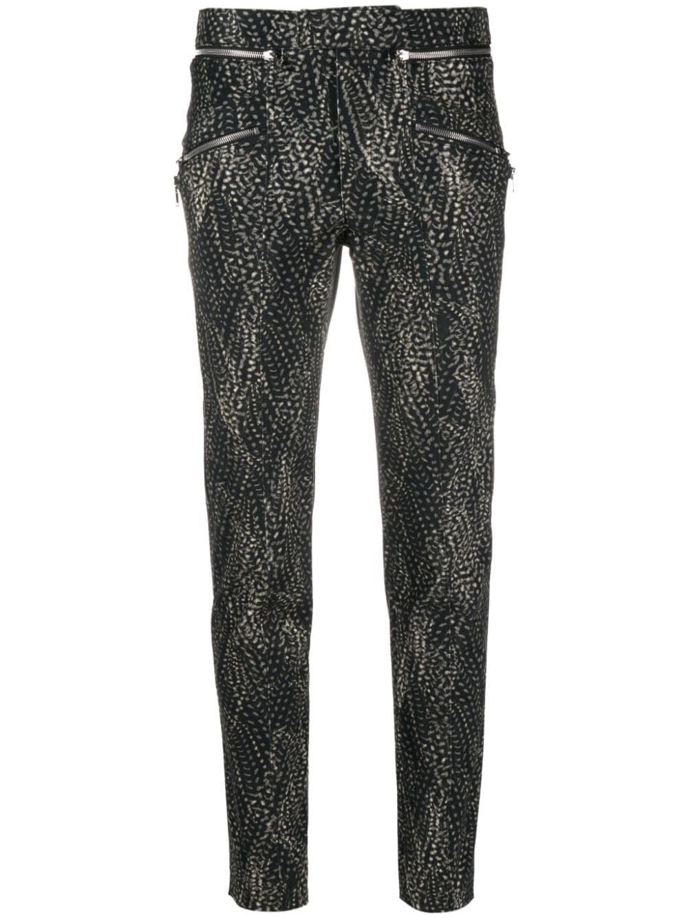 Stylish Faded Black Pants for Women, Perfect for FW23
